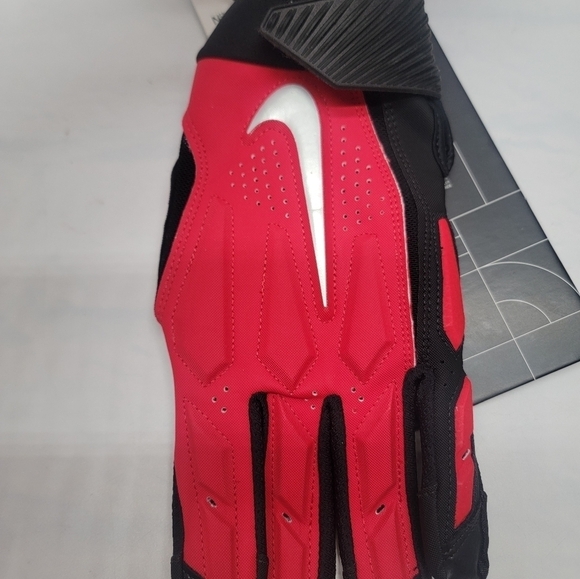 Nike Football D-Tack 6.0 NFL Lineman Gloves University Red Men's XXL CK2926-636 - Picture 6 of 6